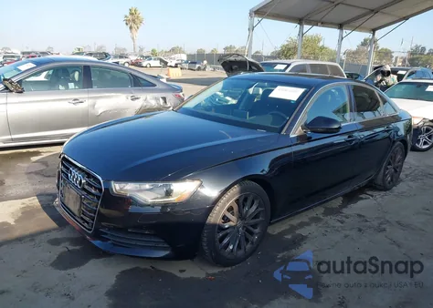 2013 Audi A6 2.0T Premium из США, поврежденный, VIN WAUDFAFC4DN059761